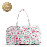 Hallmark + Disney Holiday Ever After Vera Bradley Large Original Duffle Bag