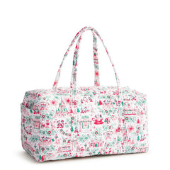 Hallmark + Disney Holiday Ever After Vera Bradley Large Original Duffle Bag