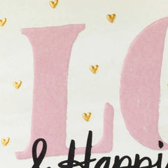 Love and Happiness Wedding Card for Couple