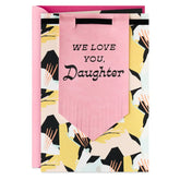 We Love You Forever Birthday Card for Daughter From Both