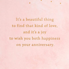 Your Love Is a Beautiful Thing Anniversary Card