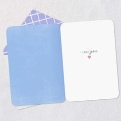 Pink Roses Love Card