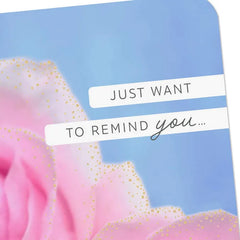 Pink Roses Love Card