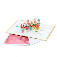 Fun and Fabulous Roller Skates Pop-Up Encouragement Card