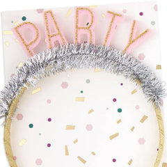Best Reason to Celebrate Birthday Card with Party Headband