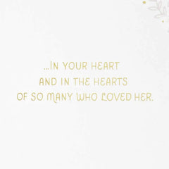 Her Loving Way Sympathy Card