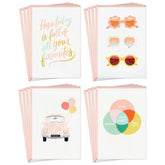 Sunny Tropical Assorted Boxed Blank Notes, Pack of 16