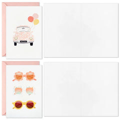 Sunny Tropical Assorted Boxed Blank Notes, Pack of 16