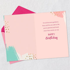 You're Admired and Loved Birthday Card for Aunt