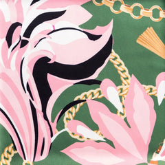 Sylvia Mollie Pink and Green Dream Fashion Scarf