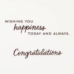 Wishing You Courage and Happiness Graduation Card