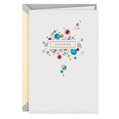 You're One in a Million Thank You Card