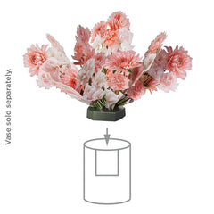 Build-a-Bouquet Pink and White Pop-Up Paper Flowers