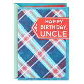 Loving Thoughts From Us Birthday Card for Uncle