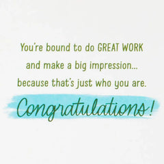 New Adventure, New Beginning New Job Card