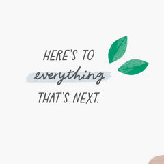 A Whole New Chapter Good Luck Card