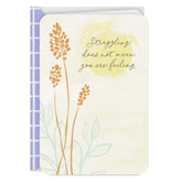Struggling Does Not Mean Failing Encouragement Card
