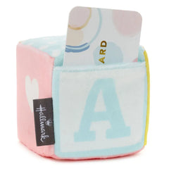 Baby Block Plush Gift Card Holder
