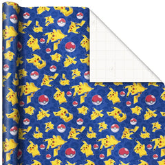 Assorted Pokémon Wrapping Paper 3-Pack, 60 sq. ft.