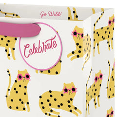 9.6" Cool Cats Celebrate Medium Gift Bag
