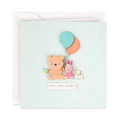 Disney Winnie the Pooh Never a Sweeter Thing Baby Shower Card