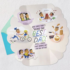 Do What You Do Best Pop-Up Birthday Card for Dad