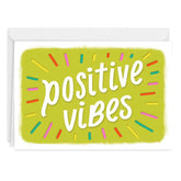 Positive Vibes Custom Card
