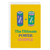 Ultimate Power Couple Custom Anniversary Card