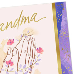 You're a Powerful Example of Faith Birthday Card for Grandma