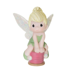 Disney Precious Moments Tinker Bell Porcelain Ornament