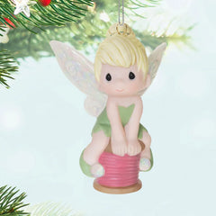 Disney Precious Moments Tinker Bell Porcelain Ornament