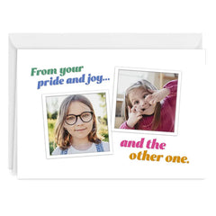 Your Pride and Joy Custom Mother's Day Card