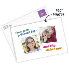 Your Pride and Joy Custom Mother's Day Card