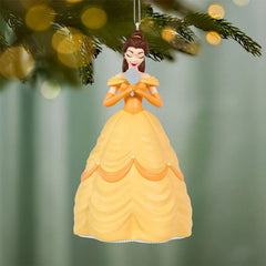 Disney Beauty and the Beast 35th Anniversary Belle With the Enchanted Mirror Ornament