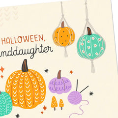 Nice, Sweet and Wonderful Like You Halloween Card for Granddaughter
