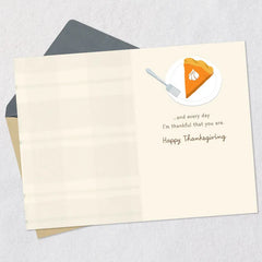 Life Is Sweeter Because of You Thanksgiving Card