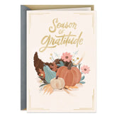 Hope Your Heart Is Full Thanksgiving Card