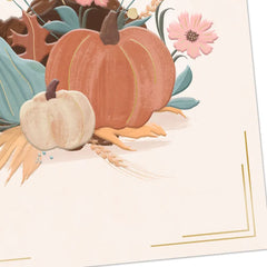 Hope Your Heart Is Full Thanksgiving Card