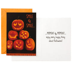 Pumpkins and Witches Assorted Halloween Cards, Pack of 8