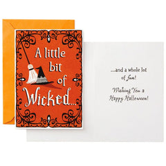 Pumpkins and Witches Assorted Halloween Cards, Pack of 8