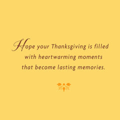 Heartwarming Moments and Memories Thanksgiving Card