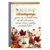 Love and Gratitude Thanksgiving Card for Mom