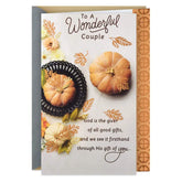You're Both a Beautiful Blessing Religious Clergy Appreciation Card for Pastor and Spouse