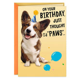 Wishing You a Treat-Filled Celebration Funny Birthday Card