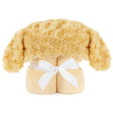 Puppy Dog Hooded Blanket With Pockets