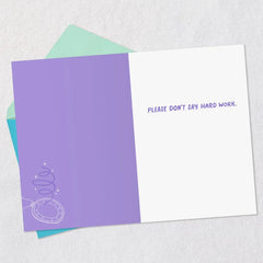 Secret to Your Success Funny Congratulations Card