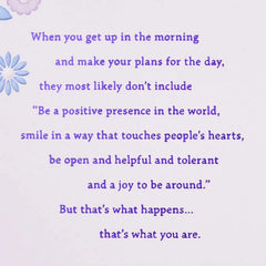 You Make the World Better Birthday Card for Friend