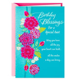All the Joy Your Heart Can Hold Religious Birthday Card for Aunt