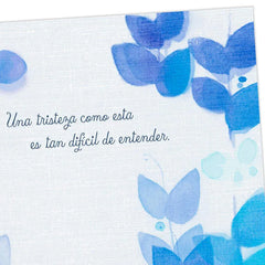 Praying for You Spanish-Language Sympathy Card