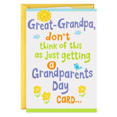 A Big Hug in an Envelope Grandparents Day Card for Great-Grandpa